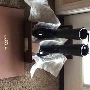 COACH RAIN BOOTS!